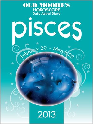 cover image of Old Moore's Horoscope 2013 Pisces
